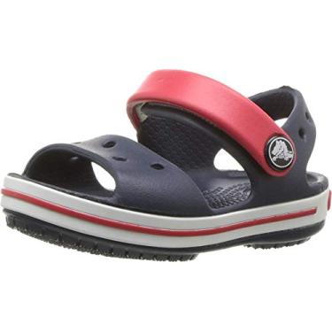 Imagem de Sandália crocs crocband sandal kids navy/red - 28