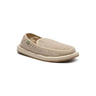 Imagem de Sanuk Mocassim feminino Donna acolchoado, Oxford Tan, 41