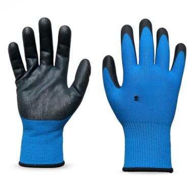 Imagem de 10 Luvas Nitrílicas Multiuso Textura Antiderrapante(24 Pares,Azul)