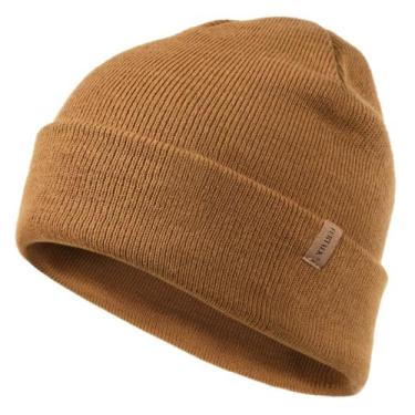 Imagem de Beanie FURTALK, chapéu de inverno de malha grossa com punhos para home