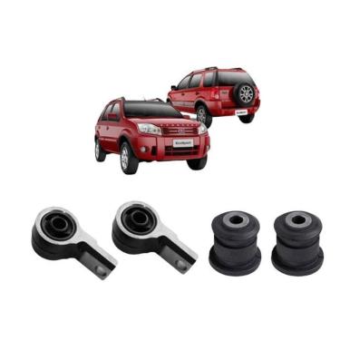 Imagem de Kit 4 Bucha Balança Dianteira Ford Ecosport 2009 2010 2011