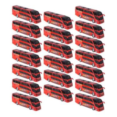 Imagem de Kit 20 Brinquedos Ônibus Buzão Carrinho Carro Criança Infantil Doação