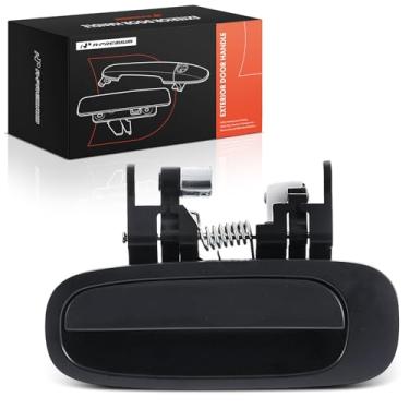 Imagem de A-Premium Maçaneta externa do lado do passageiro traseiro direito compatível com Chevrolet Prizm 1998 1999 2000 2001 2002, preto texturizado