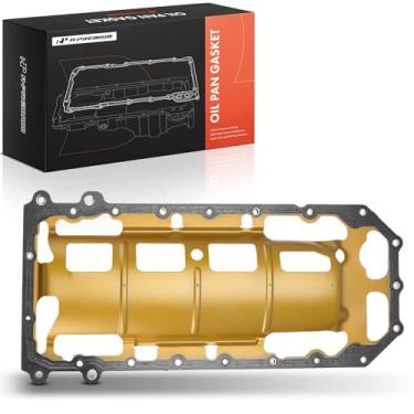 Imagem de A-Premium Conjunto de juntas de cárter de óleo de motor 6.1L, compatível com Dodge Charger 2006-2010, Challenger 2008-2010, Magnum 2006-2008 e Chrysler 300 2005-2010