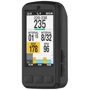 Imagem de LOKEKE Capa protetora compatível com Wahoo Elemnt Roam V3, capa protetora de silicone compatível com Wahoo Elemnt Roam V3/3 (preto)