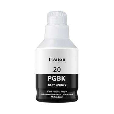 Imagem de Canon Garrafa de tinta GI-20 PGBK, compatível com impressoras MegaTank PIXMA G6020 e G5020