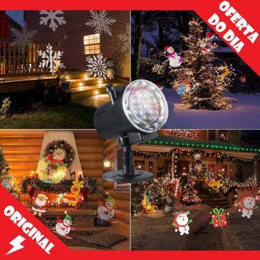 Imagem de Projetor Laser Natal Bivolt - 4 Temas Diferentes