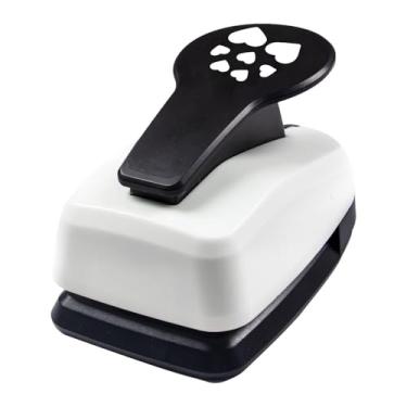 Imagem de Fancyes Furador de papel artesanal em formato de furador para crianças, de papel portátil para artesanato, suprimentos para cartões comemorativos, Multi Coração