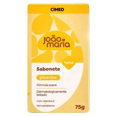 Imagem de Sabonete João E Maria Em Barra Glicerina Infantil 75g Cimed
