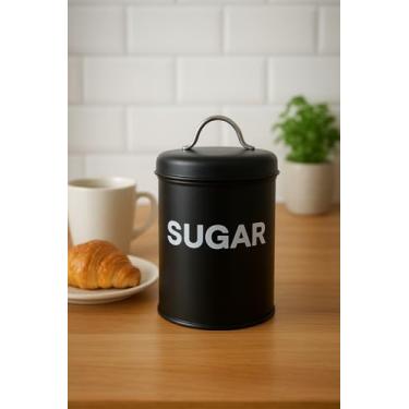 Imagem de POTE LATA DE MANTIMENTOS INDUSTRIAL SUGAR AÇÚCAR PRETO - LINHA DOM