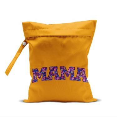 Imagem de Presentes de aniversário para mamãe à prova d'água, bolsa úmida e seca para roupas de banho, viagens, cosméticos, roupas sujas para piscina, ioga, academia, artigos de higiene, carrinho de bebê