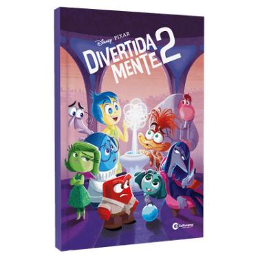 Imagem de Livro ilustrado Divertida Mente 2 — Capa dura, histórias sobre emoções na adolescência