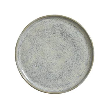 Imagem de Porto Brasil Conjunto com 6 Pratos de Sobremesa Bio Green Granite 21,5cm