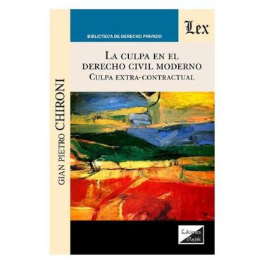 Imagem de La Culpa En El Derecho Civil Moderno