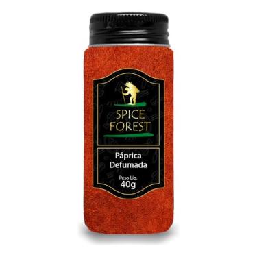 Imagem de Páprica Defumada - Tempero em Pó Linha Premium em Frasco de Vidro Spice Forest