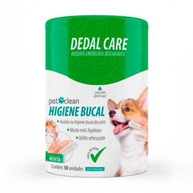Imagem de Dedeira Umedecida Dedal Care Higiene Bucal Pet Clean 30