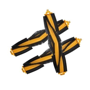 Imagem de Main Roller Brush Compatible With Ecovacs OZMO 920 950 N7 N8+ T5 T8 T9 Yeedi 2 Hybrid Robot Vacuum Cleaner Replacement Spare Kit Parts(3pcs)