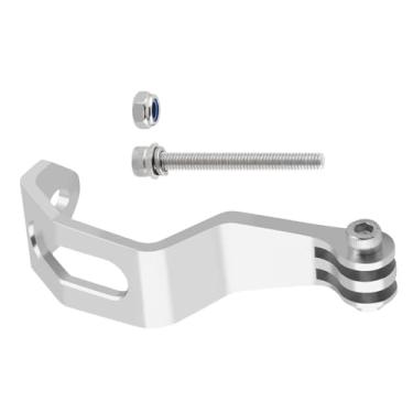 Imagem de Suporte de farol de garfo de bicicleta, suporte de luz de garfo de bicicleta leve | Acessório de equitação multifuncional, boa resistência para farol, lanterna, câmera esportiva