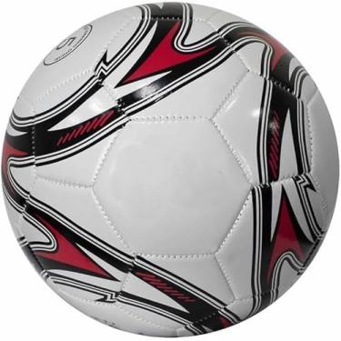 Imagem de Bola de Futebol Campo N5 Oficial, Couro Sintético, Verde e Amarelo, Brasil, 22cm, Costura Reforçada, Resistente e Durável