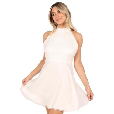 Imagem de Petal & Pup Minivestido feminino Anya tule, Branco, 11