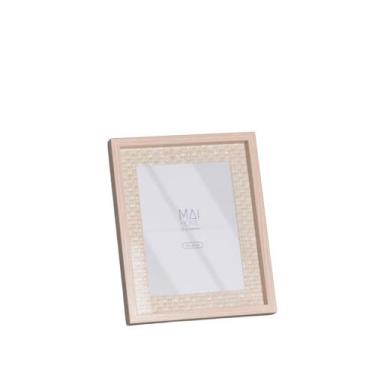 Imagem de Porta Retrato Yuki Madeira/Palha 15X20 Mdf - Winth