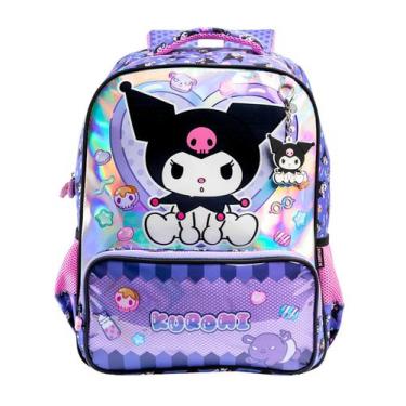 Imagem de Mochila Escolar De Costa Kuromi Hello Kitty 16102 - Xeryus
