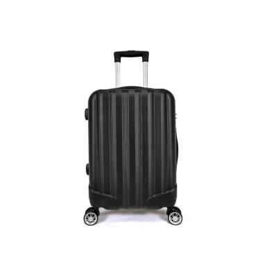 Imagem de Mala de Bordo abs 4 Rodas Action Fortt Preta - MAB02-PT