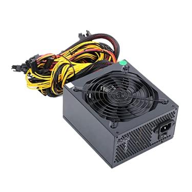 Imagem de ANZOAT 2000W 2400W 2600W 160V-240V ATX ETH Mining Bitcoin Fonte de alimentação 95% de eficiência para equipamento de mineração 3060 3070 3080 (1800W a 2000W A UE)