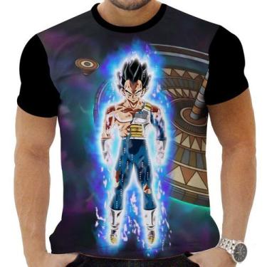 Imagem de Camiseta Camisa Personalizada Anime Clássico Dragon Ball Vegeta 01 - Z