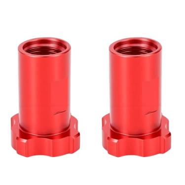 Imagem de YWBL-WH Adaptador de Copo para Pistolas de Pulverização de Carro de 2 Unidades, Rosca Fêmea de 16 Mm, Liga de Alumínio de Passo de 1,5 Mm para Pistolas de Pintura, Com Design de Fundo