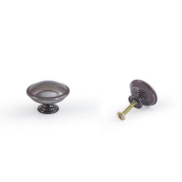 Imagem de Kit Com 1 Unidade Puxadores De Armario Puxador Redondo