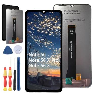 Imagem de Yuxyiony Nova tela de substituição para DOOGEE Note 56 / Note 56X pro/Note 56X tela de reparo de tela LCD e acessórios de ferramenta de substituição