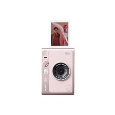 Imagem de instax Câmera digital híbrida mini EVO 2 em 1 e impressora fotográfica, tela LCD traseira de 2,7 polegadas, com 10 lentes e 10 efeitos de filme, usa mini filme instax vendido separadamente, cor rosa