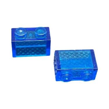 Imagem de 40 Peças Blocos De Montar DIY 1x2 Pontos ABS Educacionais Criativos Co