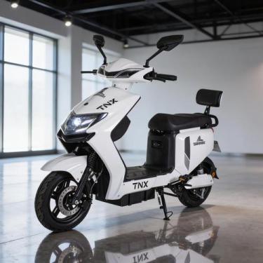 Imagem de Moto elétrica TNX 1000W 40km de autonomia - Wehawk, Branco, Bivolt