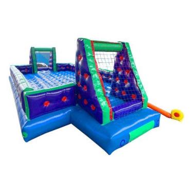 Imagem de Futebol De Sabão Inflável 10x5m com Motor Brinde - Maringá Infláveis