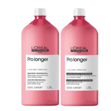 Imagem de Kit Loréal Pro Longer Shampoo + Condicionador 1,5L - Loréal Profession