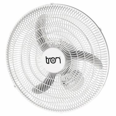 Imagem de Ventilador Oscilante de Parede Tron 60cm 3 Pás Branco 51.01-1213 Controle Manual Bivolt