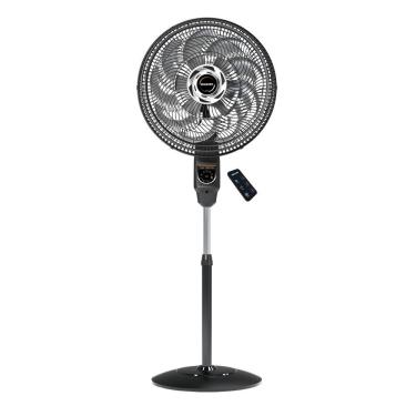 Imagem de Ventilador de Coluna Mallory 140W 40cm 15 Pás Preto e Grafite Max Control 110V para Uso...