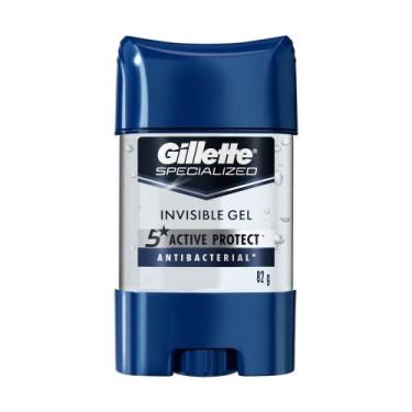 Imagem de Desodorante Gel Antitranspirante Gillette Antibacterial 82g, 1, 82g