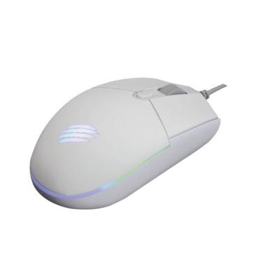 Imagem de Mouse Gamer Orium Usb Branco 3200 Dpi Ms323 - Oex