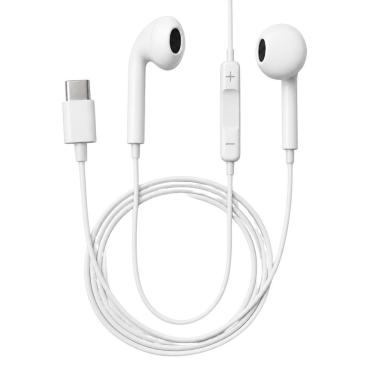 Imagem de Fone de Conferência com Fio Tipo C MDM Classic para Chamadas e Reuniões Usb C Branco
