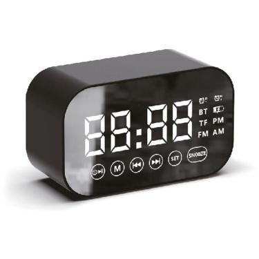 Imagem de Rádio Relógio Despertador Digital 2 Flex com Display LED Bluetooth FM 10x5cm