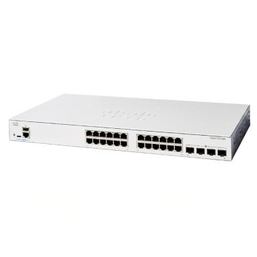 Imagem de Switch 24 Portas Cisco Catalyst C1200 - Gerenciável - 24 portas Gigabit + 4 portas SFP