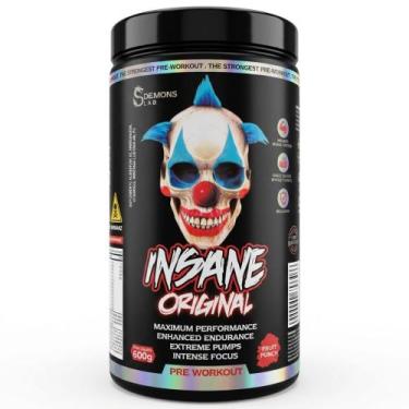 Imagem de Pre Treino Insane Original Fruit Punch 600g - Demons Lab