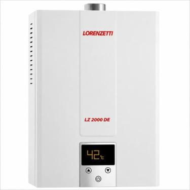 Imagem de Aquecedor de Água a Gás Lorenzetti 2000DEB GN Digital Exaustão Forçada