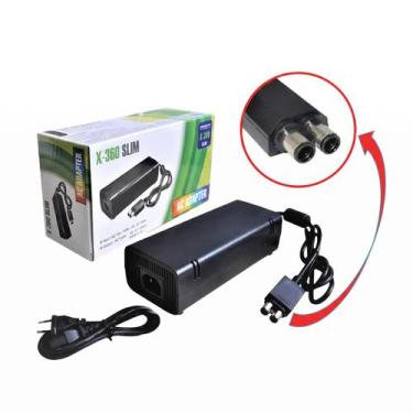 Imagem de Fonte de Alimentação Ac Energia Bivolt Compatível com Console Xbox 360