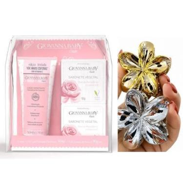 Imagem de Kit Giovanna Baby Classic Mini Hidratante Corporal 50ml com 2 Sabonete