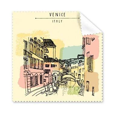 Imagem de Pano de limpeza de tela de telefone com estampa de marco da Alfândega da Itália Venice 5 peças