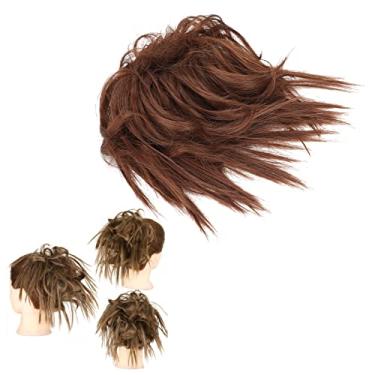 Imagem de Peruca Bagunçada, Peruca Bagunçada, Peruca Extensão De Cabelo Despenteado, Apliques De Rabo De Cavalo Aumentam For O Volume Do Cabelo Para Mulheres (P17-10#)